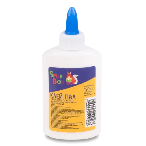Клей ПВА 120г с дозатором-колпачком D1