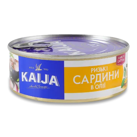 Сардины Kaija рижские в масле