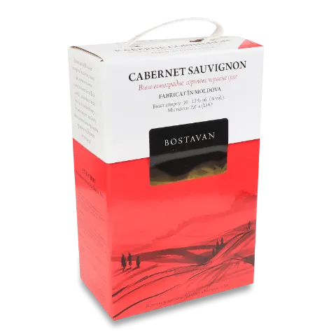 Вино Bostavan Каберне Совиньон красное сухое