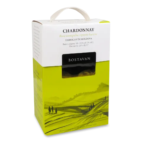 Вино Bostavan Шардоне белое сухое