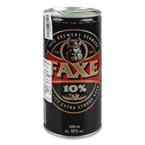 Пиво Faxe 10% светлое фильтрованное