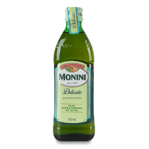Олія оливкова Monini Extra Vergine Delicato скляна пляшка