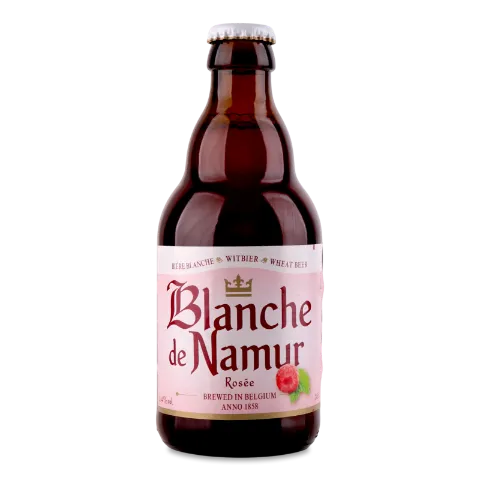 Пиво Blanche De Namur Rosee розовое нефильтрован