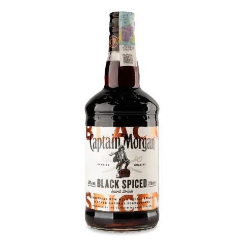 Напиток на основе рома Captain Morgan Black Spiced