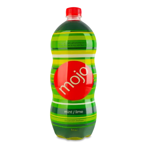 Напій соковмісний Mojo м'ята-лайм безалкогольний сильногазований