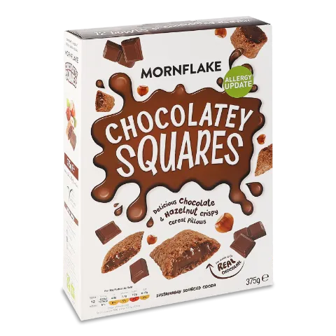 Подушечки Mornflake с начинкой со вкус шокол-орех