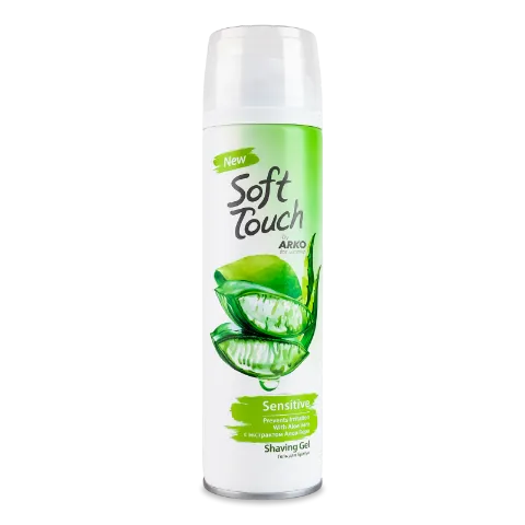 Гель для бритья Arko Soft Touch by Sensitive алоэ