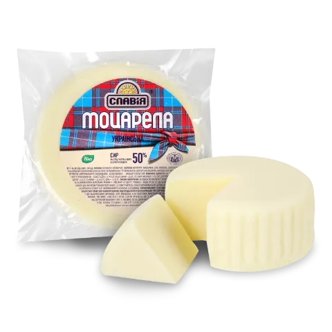 Сыр Славія Моцарела 50%