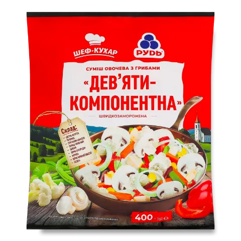 Смесь овощная Рудь 9-ти компонентная
