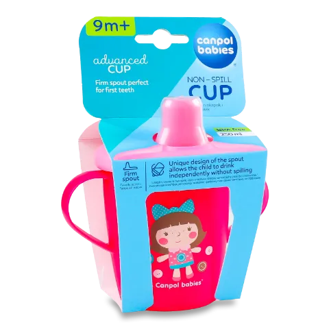 Кружка-непроливайка Canpol babies 250мл 31/200