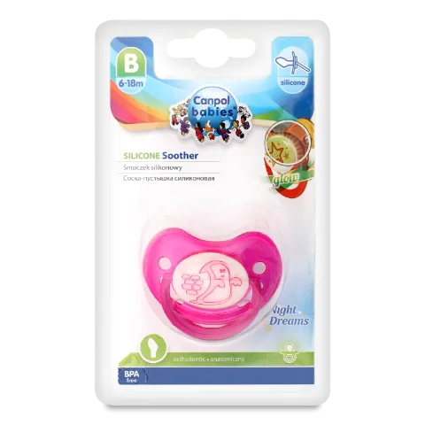 Пустышка Canpol babies Night dreams 6-18м 22/501
