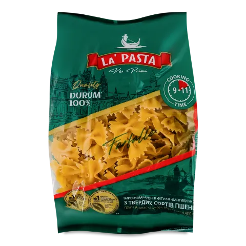 Изделия макароны La Pasta бантики