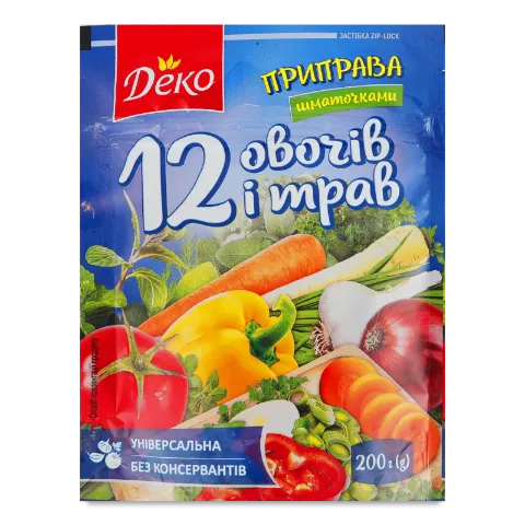 Суміш Деко 12 овочів і трав пікантна
