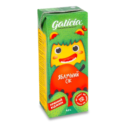 Сік Galicia яблучний неосвітлений