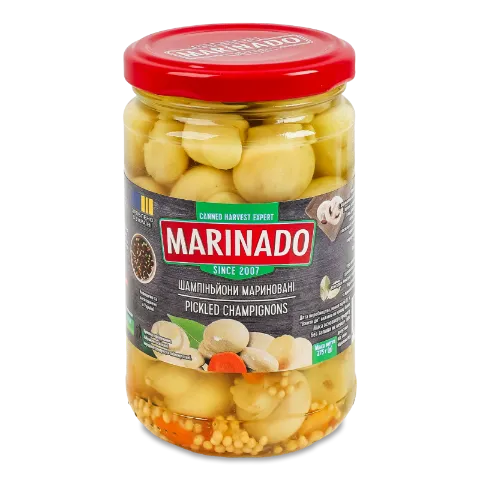 Грибы Маринадо Шампиньони маринованные
