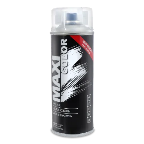 Эмаль-аэрозоль MAXI color лак бесцветный глянец