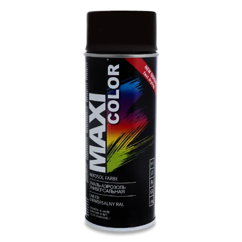 Эмаль-аэрозоль MAXI color шоколадно-коричневый