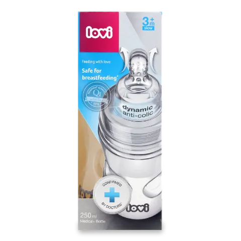 Бутылка Lovi PP super ven 250мл 21/562