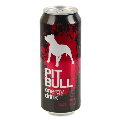 Напій енергетичний Pit Bull безалкогольний сильногазований з/б