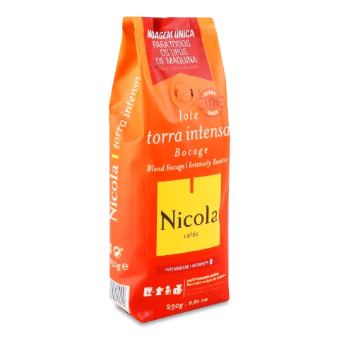 Кофе молотый Nicola Bocage Torra Intensa жареный