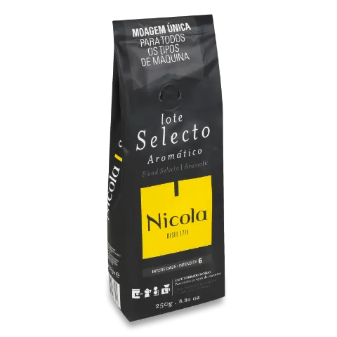 Кофе молотый Nicola Selecto жареный натуральный