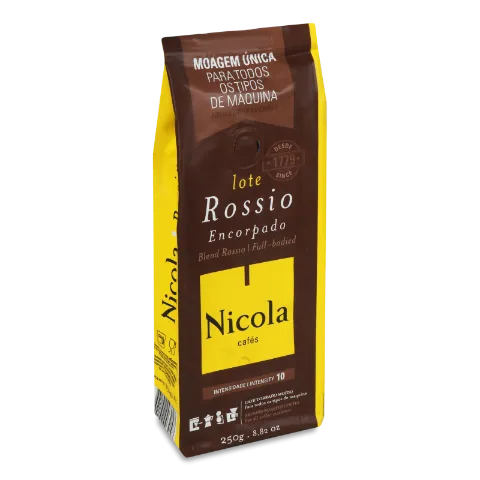 Кофе молотый Nicola Blend Rossio жареный натурал
