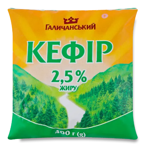 Кефир ГаличанськиЙ 2,5% п/э