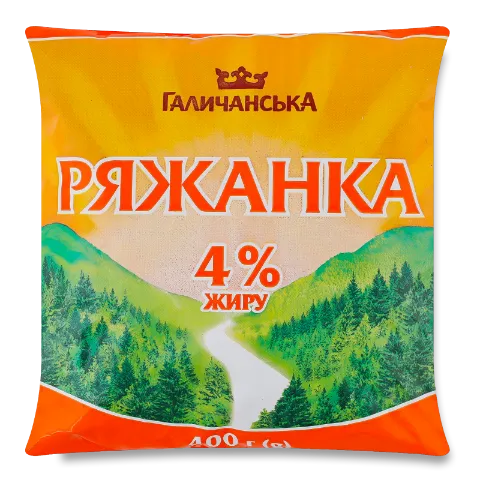 Ряженка ГаличанськА 4% п/э