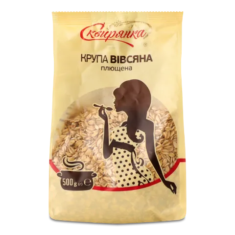Крупа овсяная плющенная Сквирянка