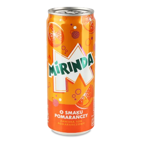 Напій Mirinda зі смаком апельсина