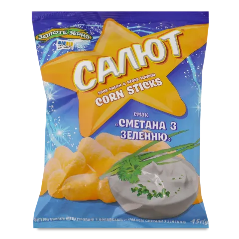 Изделия фигурные Золоте Зерно Салют со сметаной