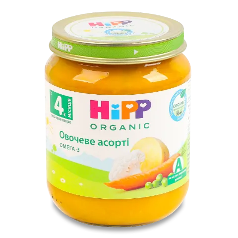 Пюре Hipp овочеве асорті