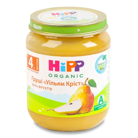 Пюре HiPP груші «Уільям Кріст»