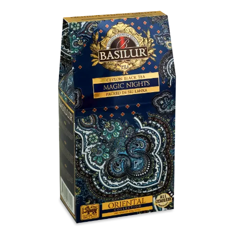 Чай черный Basilur Волшебные ночи цейлонский карт