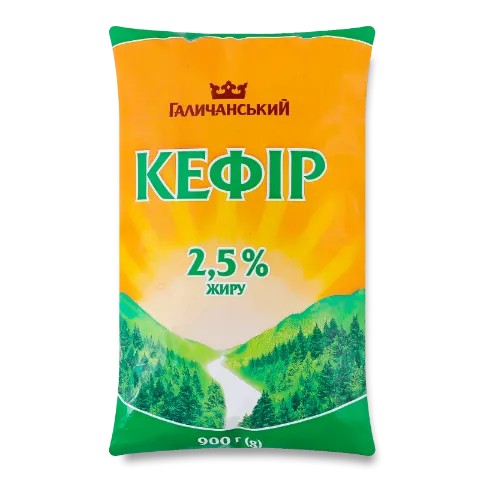 Кефир ГаличанськиЙ 2,5% п/э