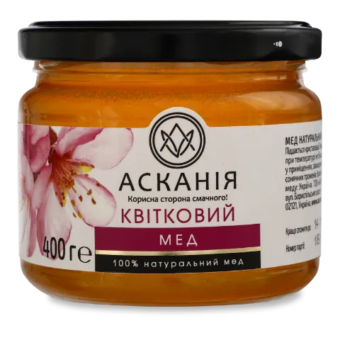 Мед «Асканія» Різнотрав'я банка