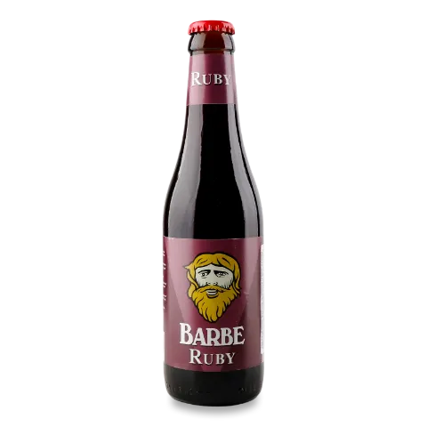 Пиво Barbe Ruby Рубиновое фильтрованное пастер