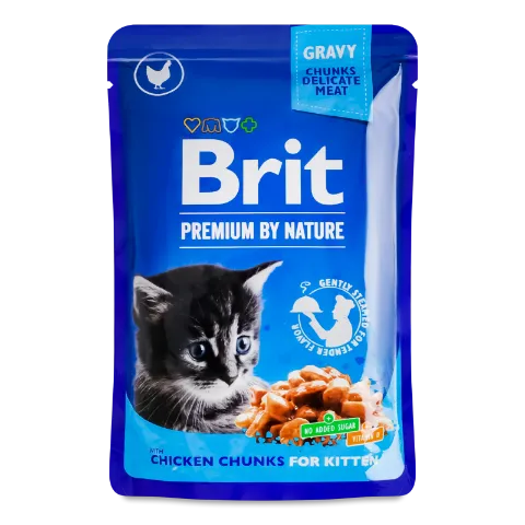 Корм для котят Brit Премиум с курицей