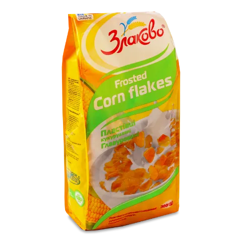 Хлопья кукурузные Золотое зерно глазированные