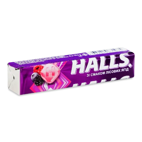 Леденцы Halls лесные ягоды