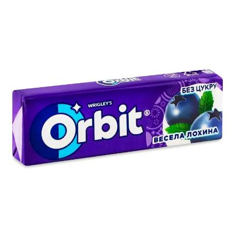 Резинка жевательная Orbit Веселая голубика