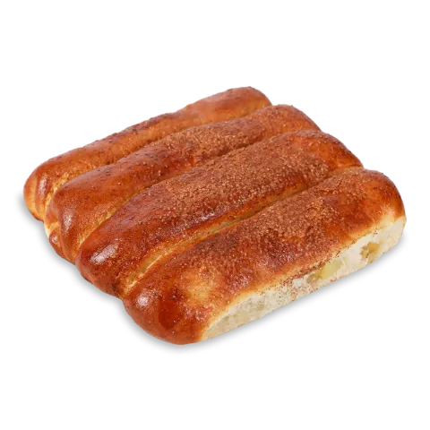 Трубочки с яблоком