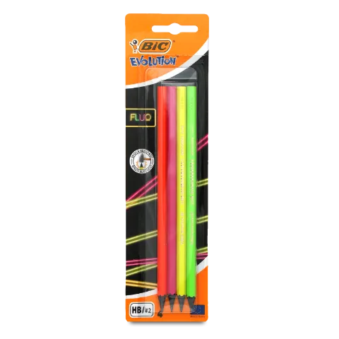 Карандаши BIC Fluo НВ
