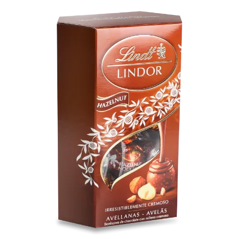 Цукерки Lindt Lindor з фундуком