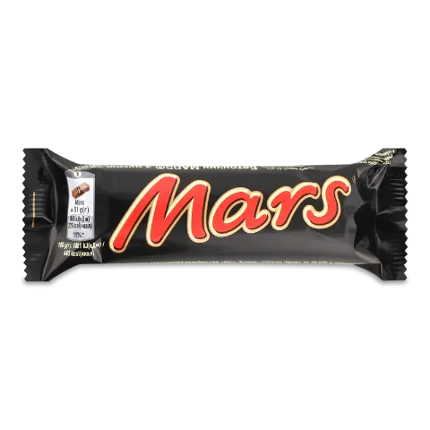 Батончик Mars с нугой и карамелью в молочн шоколад