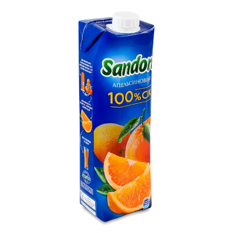 Сок Sandora апельсиновый