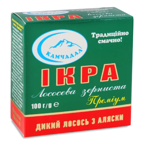 Ікра лососева «Камчадал» «Преміум» зерниста