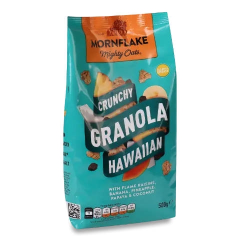 Завтрак Mornflake Гранола гавайская овсяная сухой