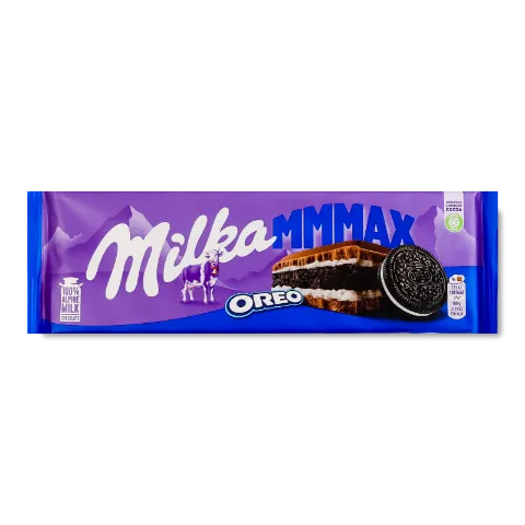 Шоколад Milka с кусочками печенья Oreo
