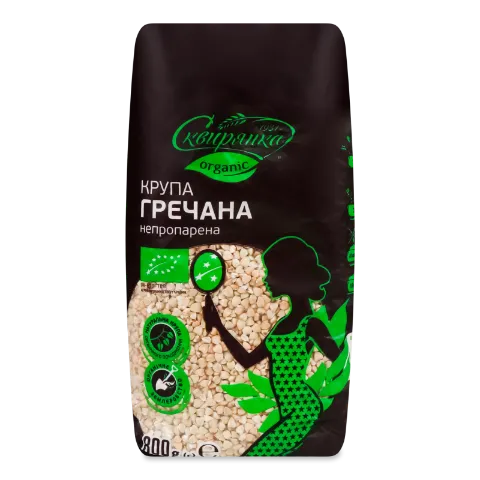Крупа «Сквирянка» гречана непропарена Organik